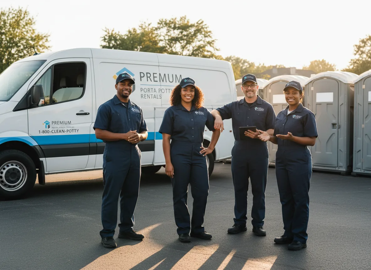 VIP Portable Toilets company in Benson, IL